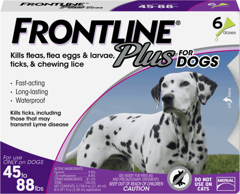 $10.00 for FRONTLINE® Plus Dogs Flea and Tick Treatment. Offer available at Walmart.