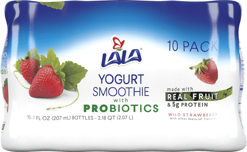 $1.00 for LALA® Yogurt Smoothie. Offer available at Walmart.