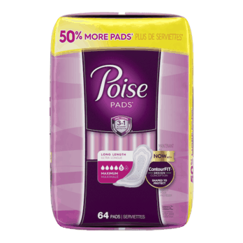 $5.00 for Poise® Incontinence Products. Offer available at multiple stores.