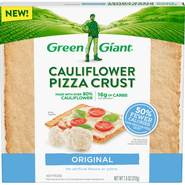 $1.00 for Green Giant® Cauliflower Pizza Crust. Offer available at multiple stores.