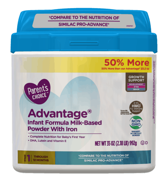 $3.00 for Parent's Choice™ Advantage® Formula. Offer available at Walmart.