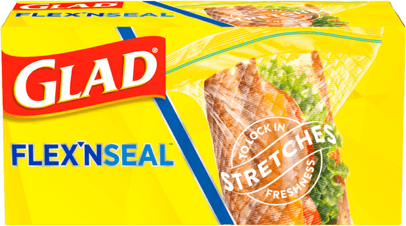 $1.00 for Glad Flex'N Seal. Offer available at Walmart, Walmart Pickup & Delivery.