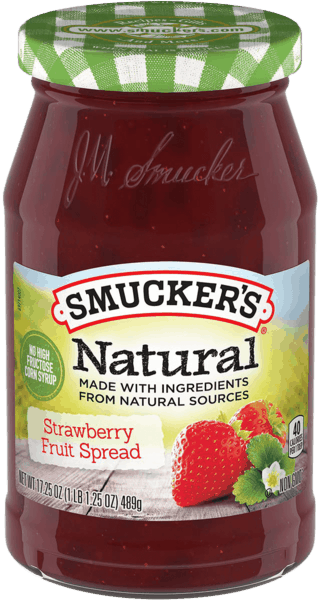 $0.75 for Smucker's® Natural Fruit Spread. Offer available at Walmart.