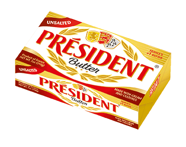 $1.00 for President Butter. Offer available at Walmart, Walmart Pickup & Delivery.