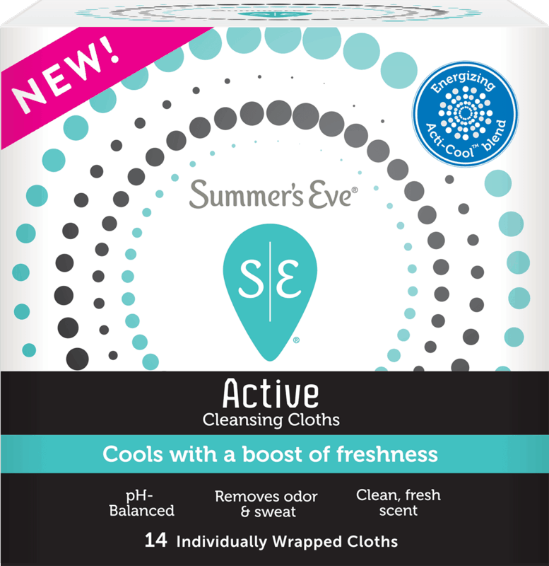 $1.00 for Summer’s Eve Active Feminine Cleansing Cloths. Offer available at Walmart, Walmart Pickup & Delivery.