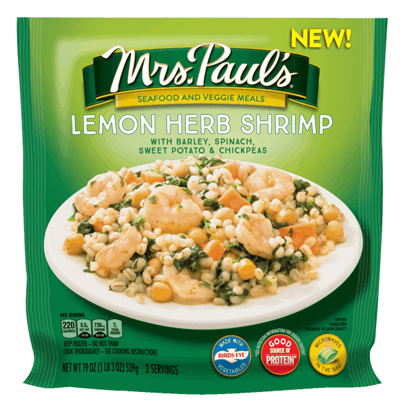 $2.00 for Mrs. Paul's® Seafood and Veggie Meals. Offer available at Walmart.