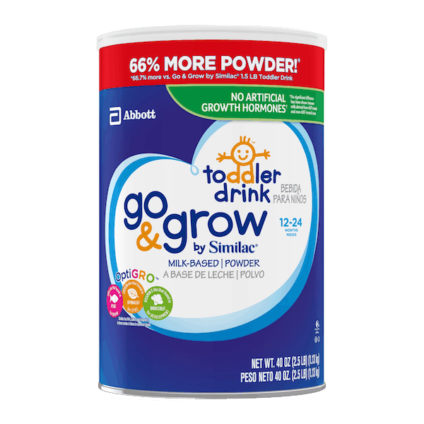 $4.00 for Go & Grow by Similac® Toddler Drink. Offer available at Sam&#39;s Club.