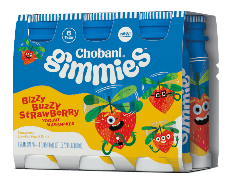 $1.50 for Chobani® Gimmies™ Kids' Yogurt Milkshakes. Offer available at Walmart.