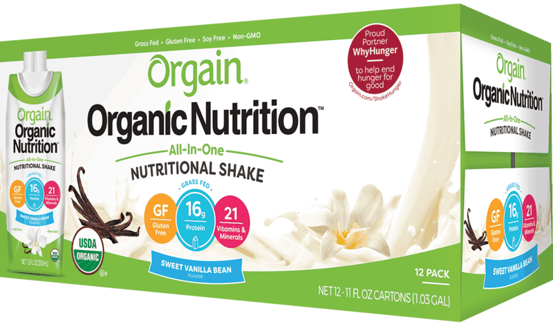 $3.00 for Orgain® Organic Nutrition Shakes. Offer available at BJ&#39;s.