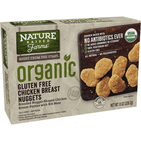 $2.00 for NatureRaised Farms® Organic Chicken Nuggets. Offer available at Kroger.