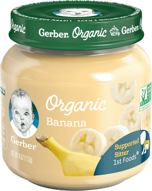 $1.00 for Gerber® Organic Glass Jars. Offer available at Walmart.