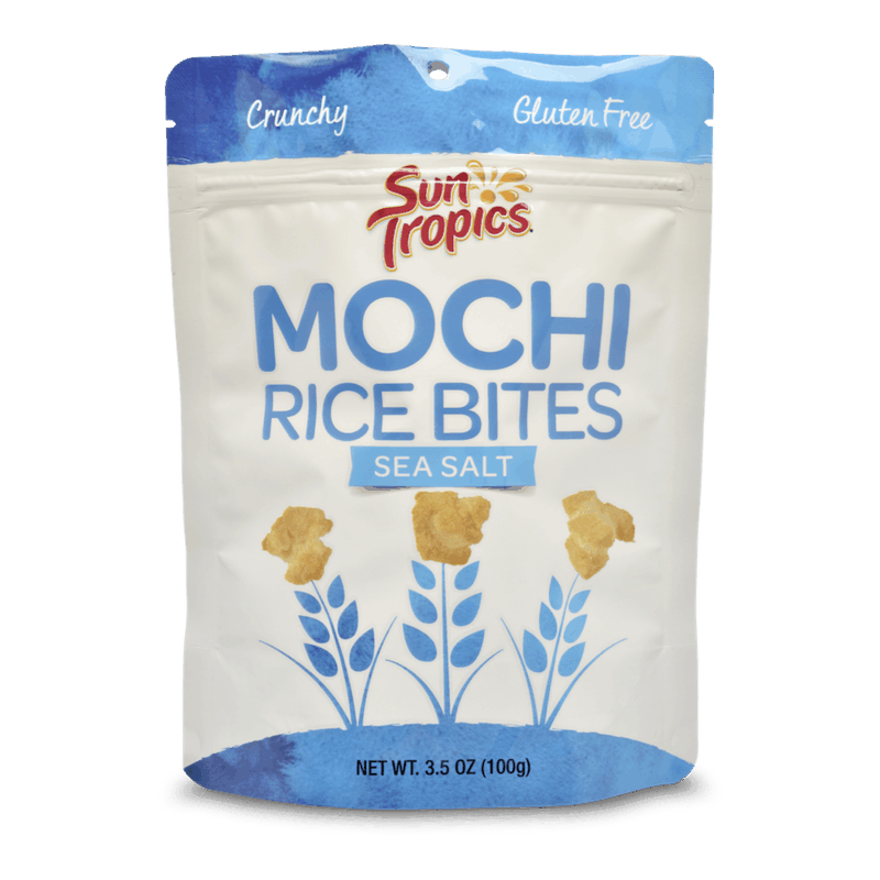 $0.75 for SunTropics Mochi Rice Bites. Offer available at multiple stores.