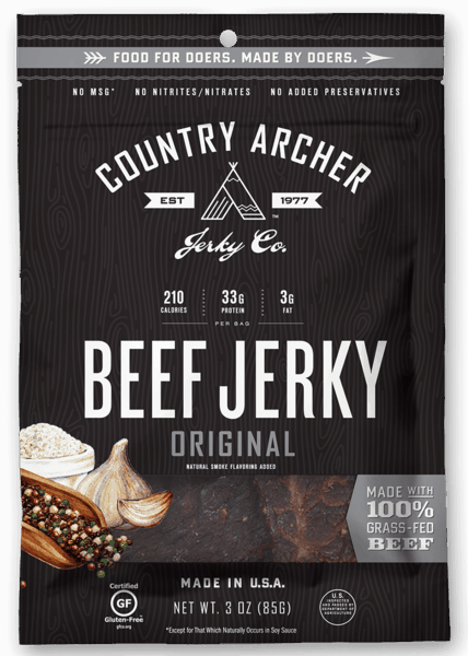 $0.50 for Country Archer Jerky. Offer available at multiple stores.