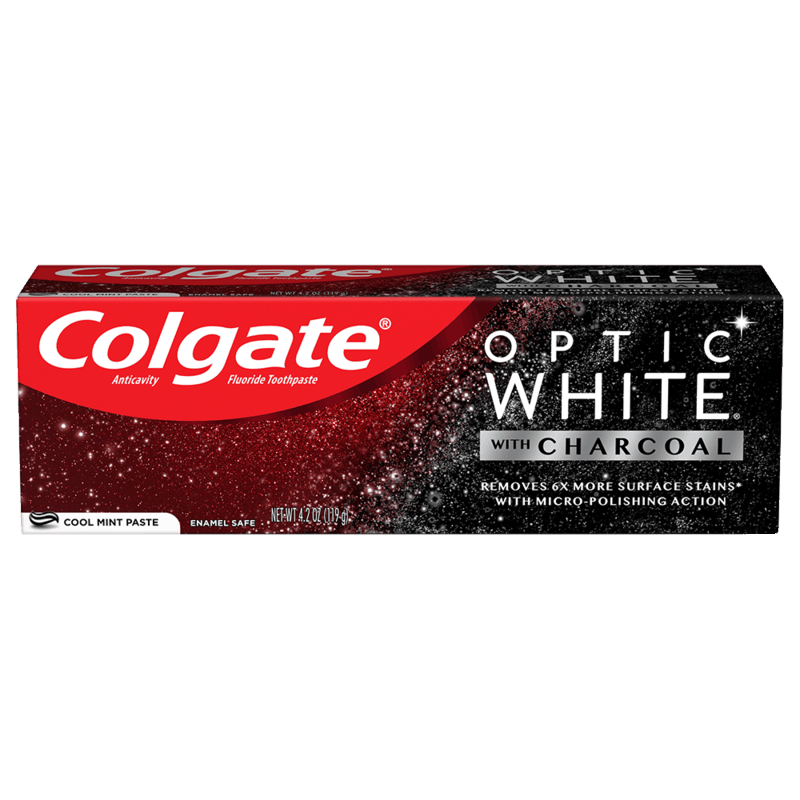 $1.00 for Colgate® with Charcoal. Offer available at multiple stores.