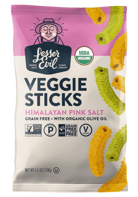 $1.15 for LesserEvil Veggie Sticks. Offer available at Whole Foods Market.