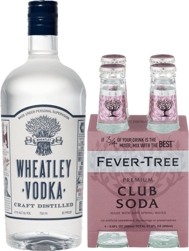 $4.00 for Wheatley Vodka & FEVER-TREE® Premium Natural Mixers. Offer available at multiple stores.