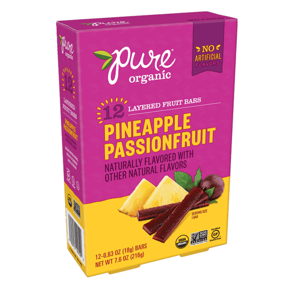 $2.00 for Pure™ Organic Layered Fruit Bars. Offer available at Walmart, Meijer, Raley&#39;s.