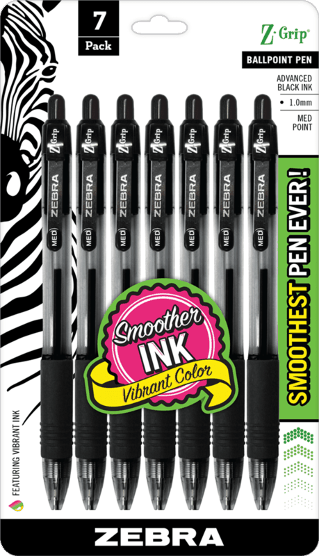 $1.50 for Zebra Z-Grip Pens. Offer available at multiple stores.