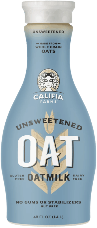 $1.00 for Califia Farms Oatmilk. Offer available at Walmart, Walmart Grocery.