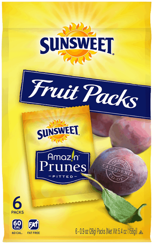 $1.00 for Sunsweet Fruit Packs. Offer available at multiple stores.