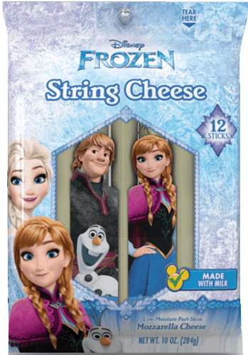 $1.50 for Disney Frozen® Cheese. Offer available at Walmart.