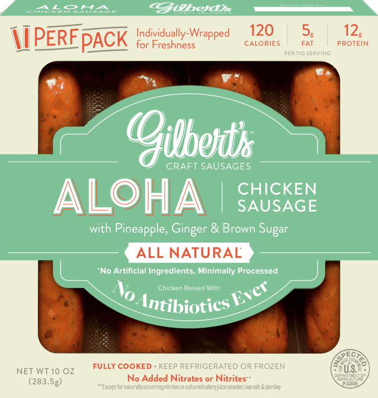 $0.75 for Gilbert's™ Craft Sausages. Offer available at multiple stores.