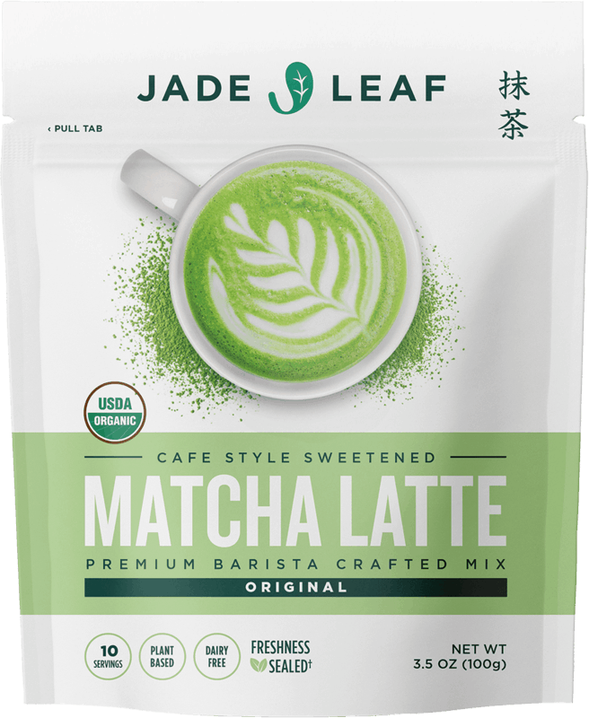 $2.10 for Jade Leaf Organic Matcha Latte Mix. Offer available at Target, Walmart, Whole Foods Market, Sprouts Farmers Market, Walmart Pickup & Delivery.