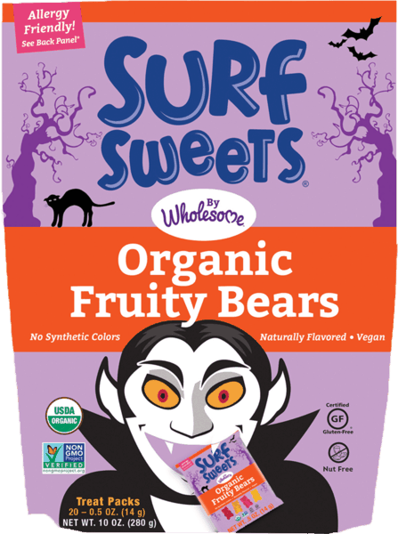 $2.00 for Surf Sweets by Wholesome!® Trick or Treat Pack. Offer available at multiple stores.