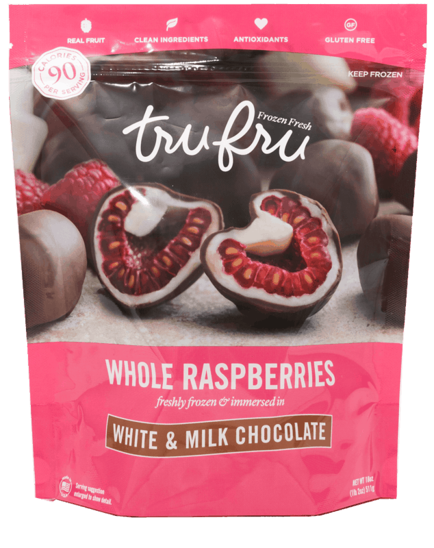 $2.00 for Tru Fru Frozen Fresh Raspberries. Offer available at Sam&#39;s Club.