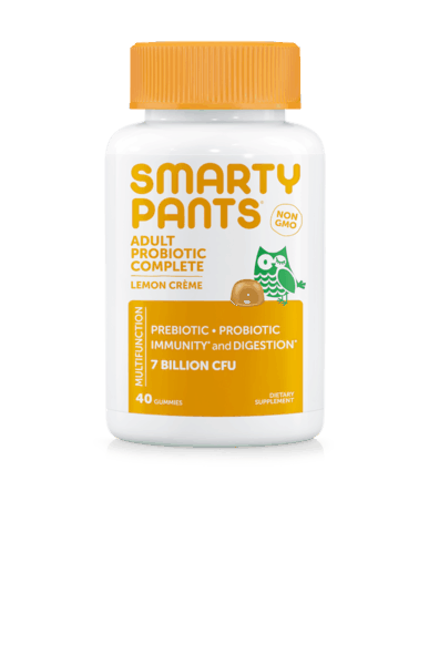 $4.00 for SmartyPants® Adult Probiotic Lemon Crème. Offer available at Target, Publix.