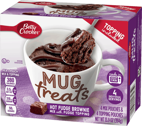 $1.00 for Betty Crocker™ Mug Treats. Offer available at Wegmans.