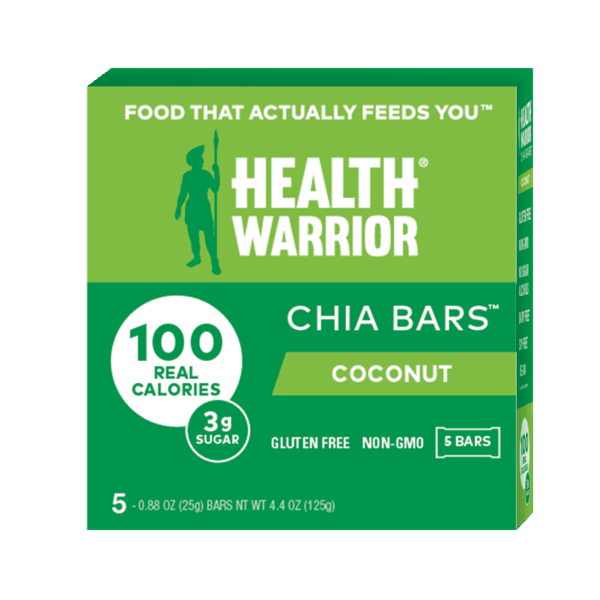 $1.00 for Health Warrior® Chia Bars. Offer available at Target, Meijer.