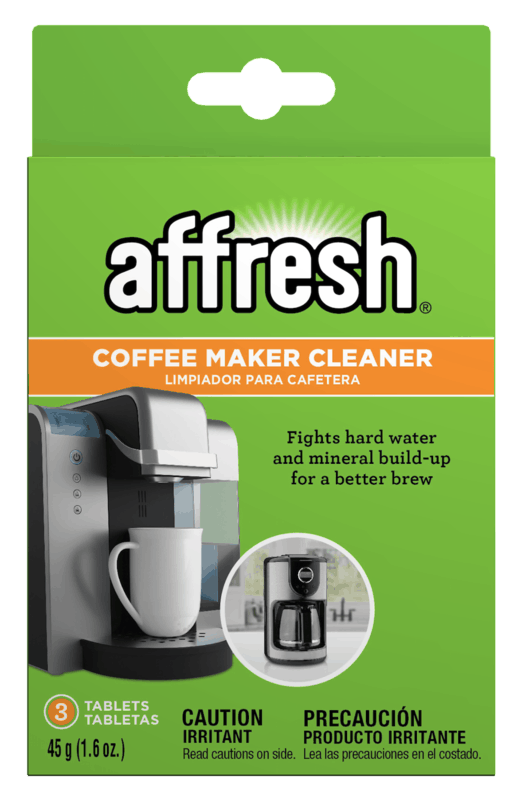 $1.00 for affresh® Coffeemaker Cleaner. Offer available at Walmart, ShopRite, MARTIN&#39;S, PriceRite.