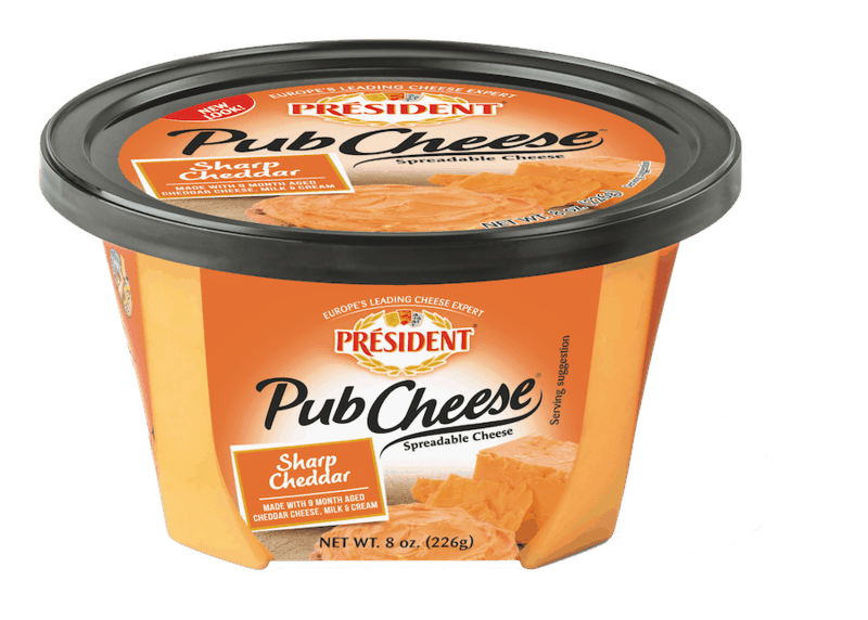 $1.00 for Pub Cheese Cheddar Spread. Offer available at multiple stores.