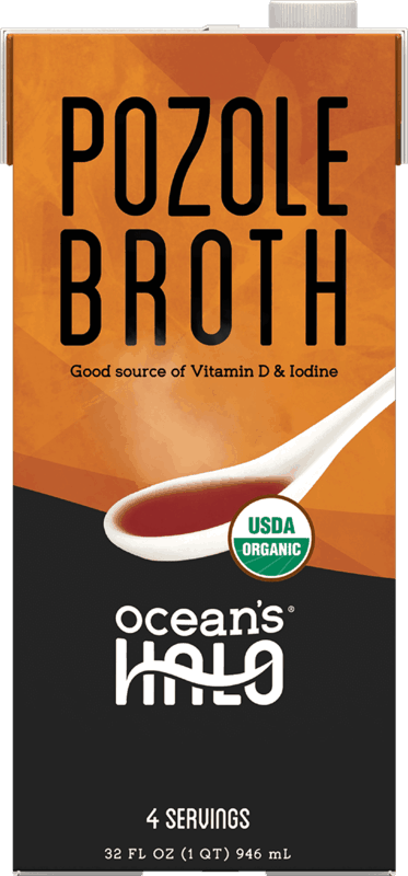 $1.00 for Ocean's Halo Pozole Broth. Offer available at multiple stores.