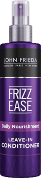 $1.00 for John Frieda Frizz Ease Shampoo, Conditioner, or Leave-In Conditioner. Offer available at multiple stores.