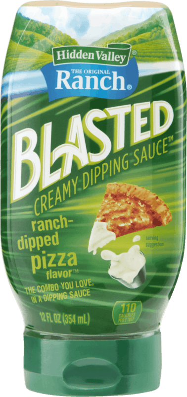 $1.00 for Hidden Valley Ranch® Ranch-Dipped Pizza Blasted Dipping Sauce. Offer available at Walmart.