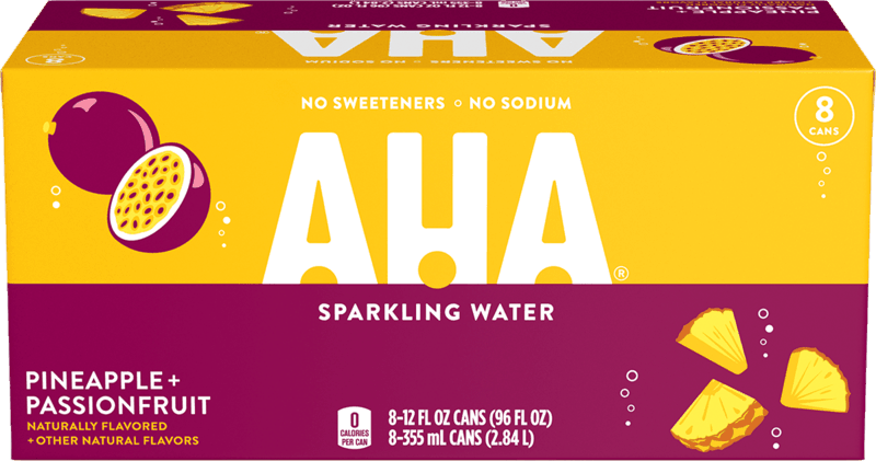 $0.75 for AHA Sparkling Water. Offer available at Walmart, Walmart Online.