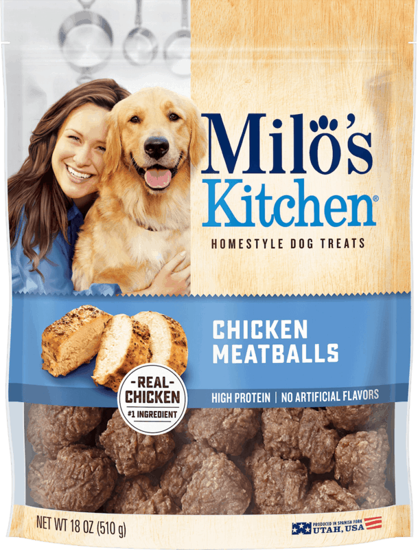 $2.50 for Milo's Kitchen® Dog Treats. Offer available at multiple stores.