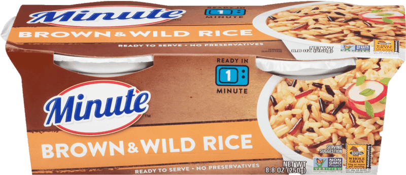 $0.50 for Minute Ready to Serve Rice. Offer available at Walmart.