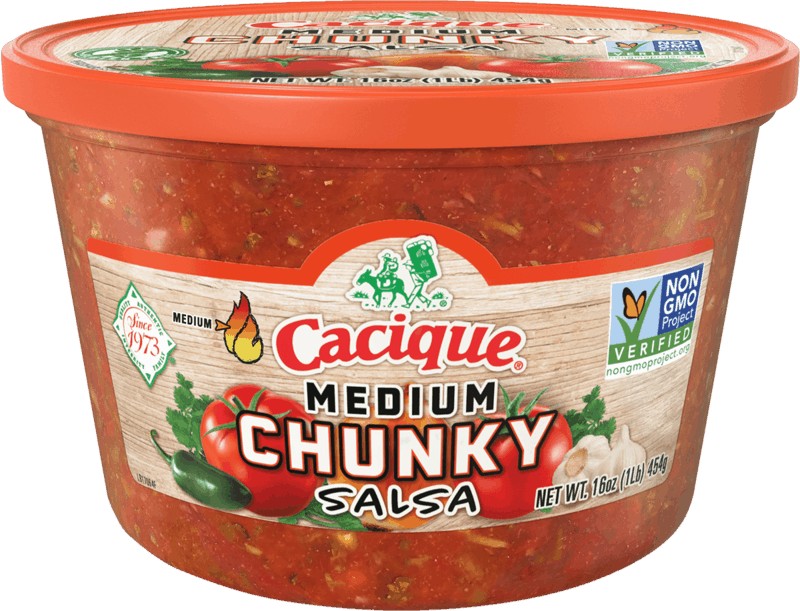 $1.00 for Cacique Salsa. Offer available at multiple stores.