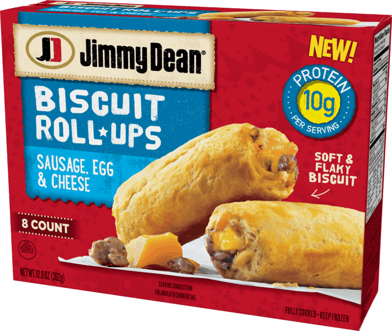 $1.25 for Jimmy Dean&reg; Biscuit Roll-Ups. Offer available at Walmart.