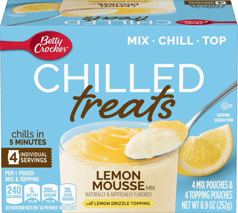 $0.75 for Betty Crocker™ Chilled Treats. Offer available at multiple stores.