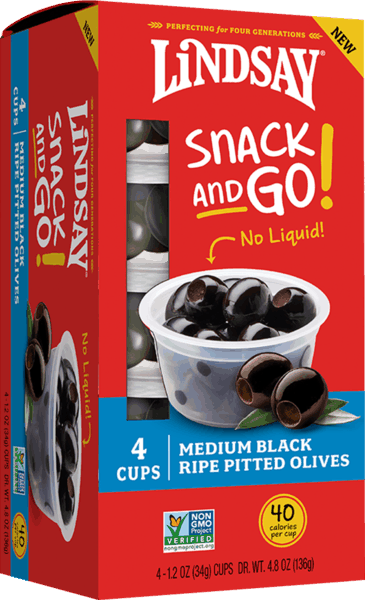 $1.00 for Lindsay® Snack and Go! Olives. Offer available at Walmart.