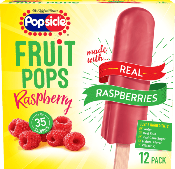$1.50 for Popsicle&reg; Fruit Pops Raspberry. Offer available at multiple stores.