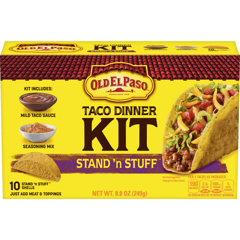 $0.65 for Old El Paso Dinner Kit. Offer available at Walmart.