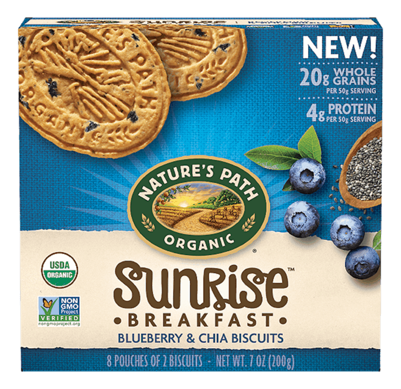 $1.00 for Nature's Path Breakfast Biscuits. Offer available at Walmart, Walmart Grocery.