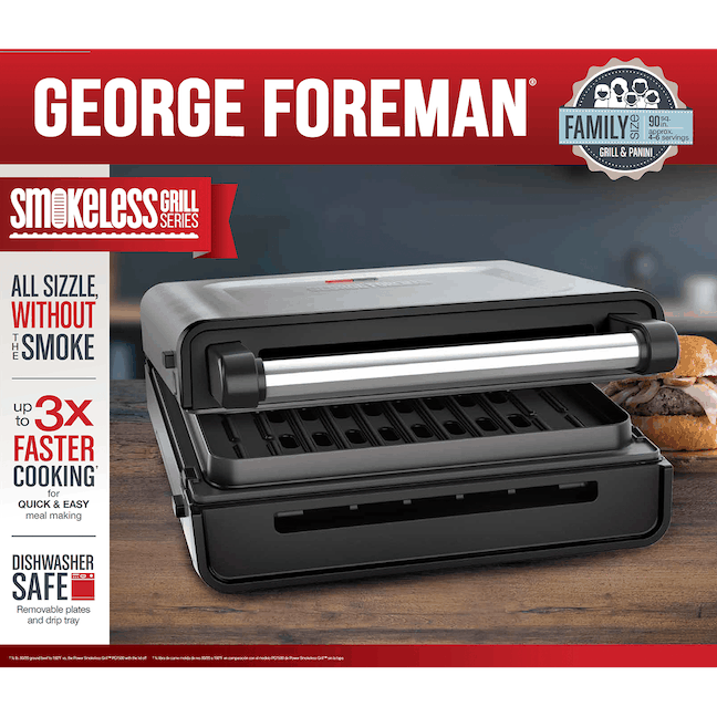  8 00 For George Foreman Smokeless Grill Offer Available At Walmart 