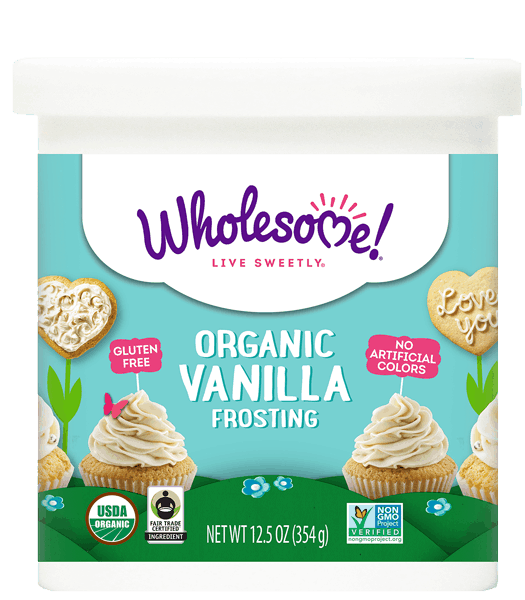 $1.00 for Wholesome!® Organic Frosting. Offer available at multiple stores.