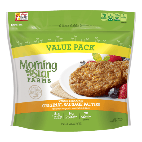 $1.00 for MorningStar Farms® Frozen Veggie. Offer available at Walmart.